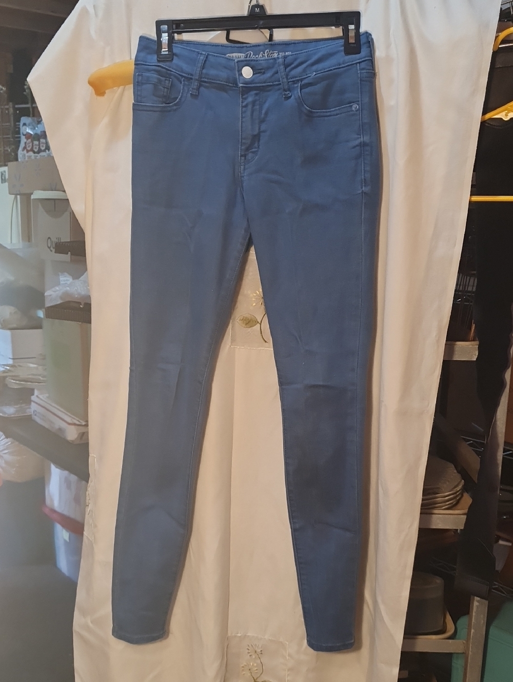 Old Navy Women's Skinny Jeans in Blue Wash